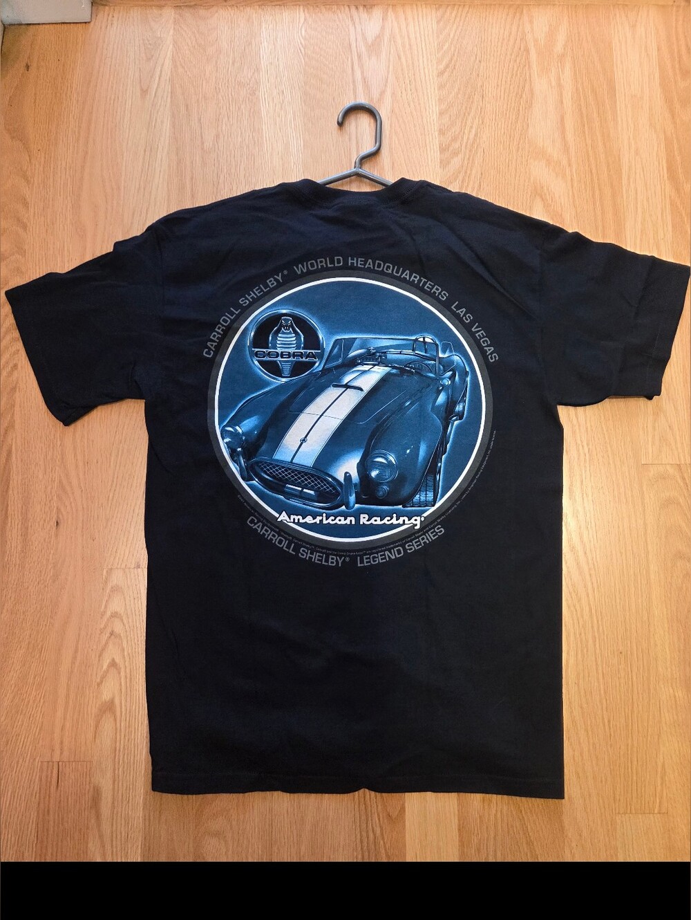 NWT Shelby Cobra World HQ Las Vegas Legend Series American Racing T SHIRT size M